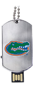 Florida Gators Flash Tag USB Drive