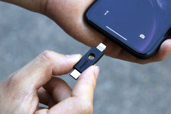 Security Key for iPhone