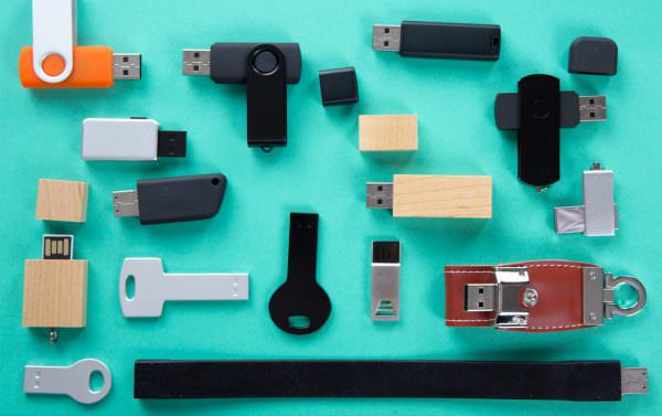 A variety of USB Flash Drives