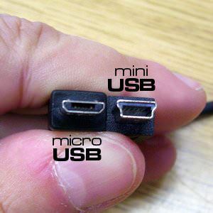 mini versus micro usb side by side comparison
