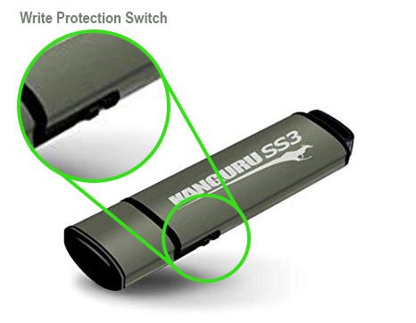 write protected usb flash drive