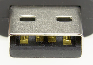 USB 2.0 close up