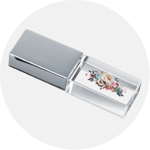 Cyrstal usb drive