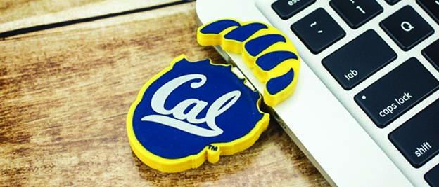 Cal State custom shaped USB drive
