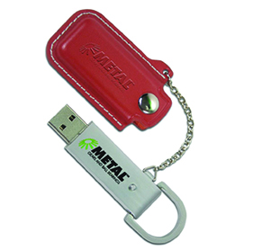 holster usb drive with heat stamping