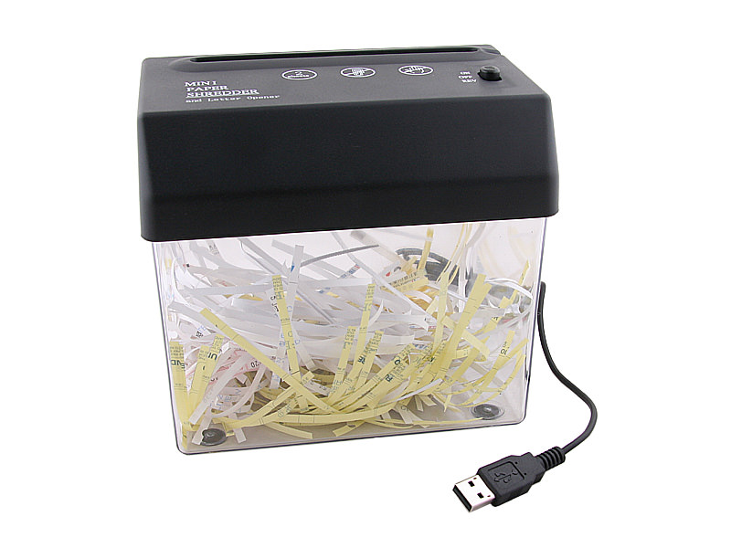 usb paper shredder