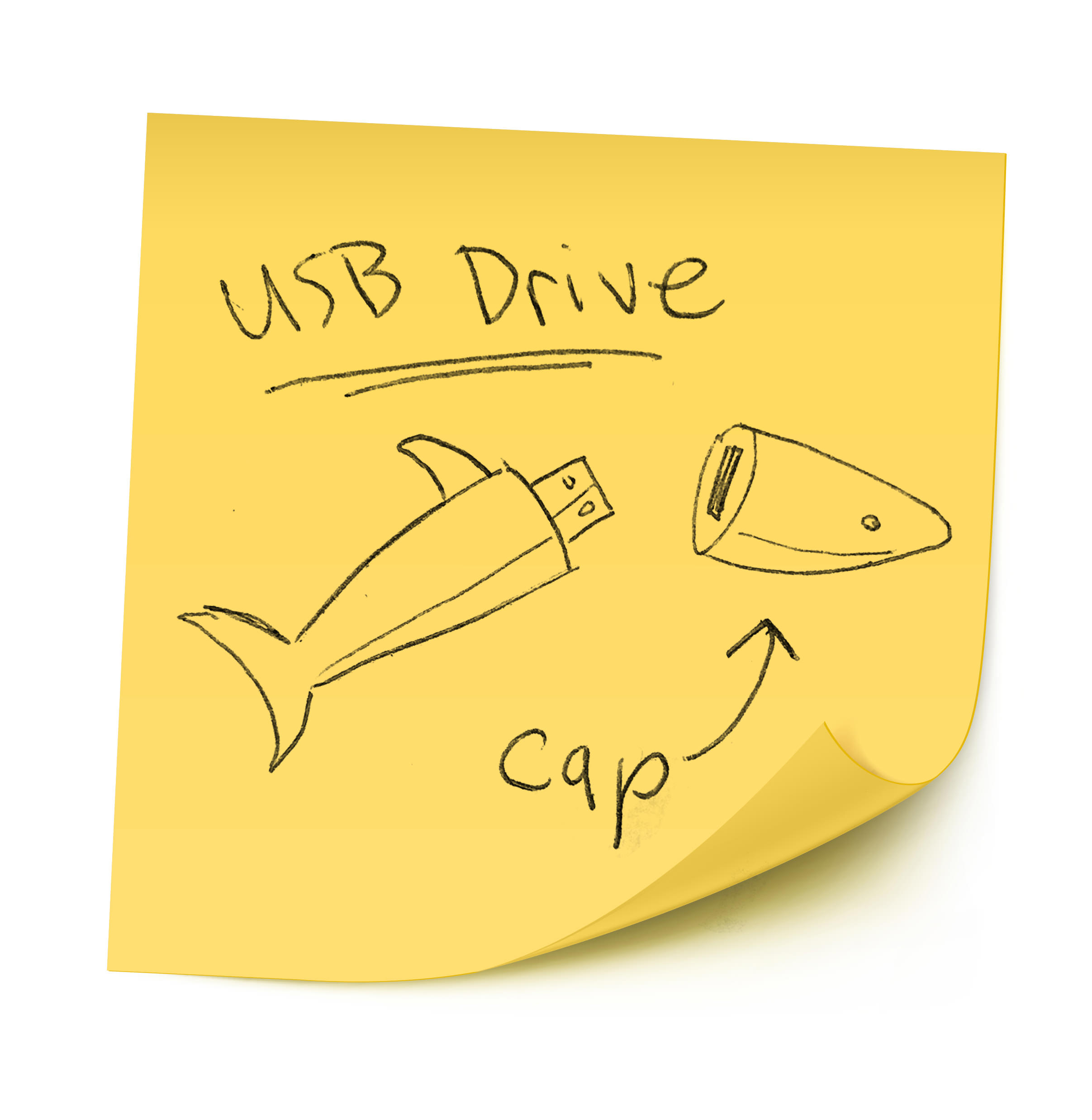 3d rendering of usb drive.