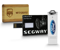 Bamboo, iCard, and Premium USB Flash Drives