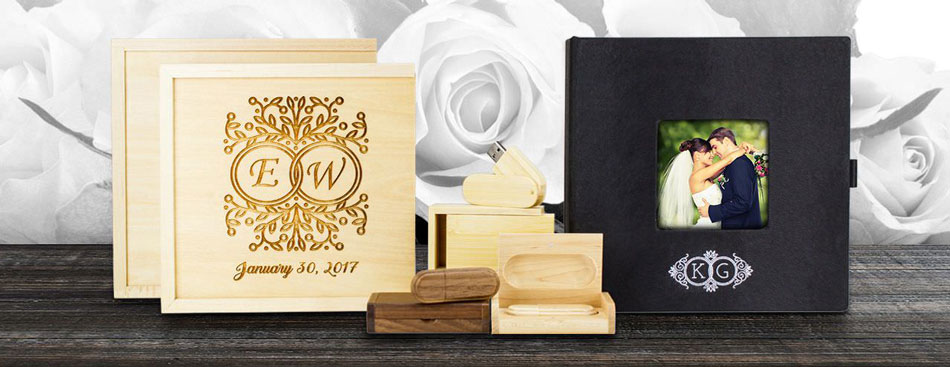 wedding usb presentation boxes