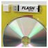 USDM Flash Pac® Case USB Flash Drive + Disc Super Clear w/Logo
