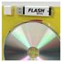 USDM Flash Pac® Case USB Flash Drive + Disc Super Clear w/Logo
