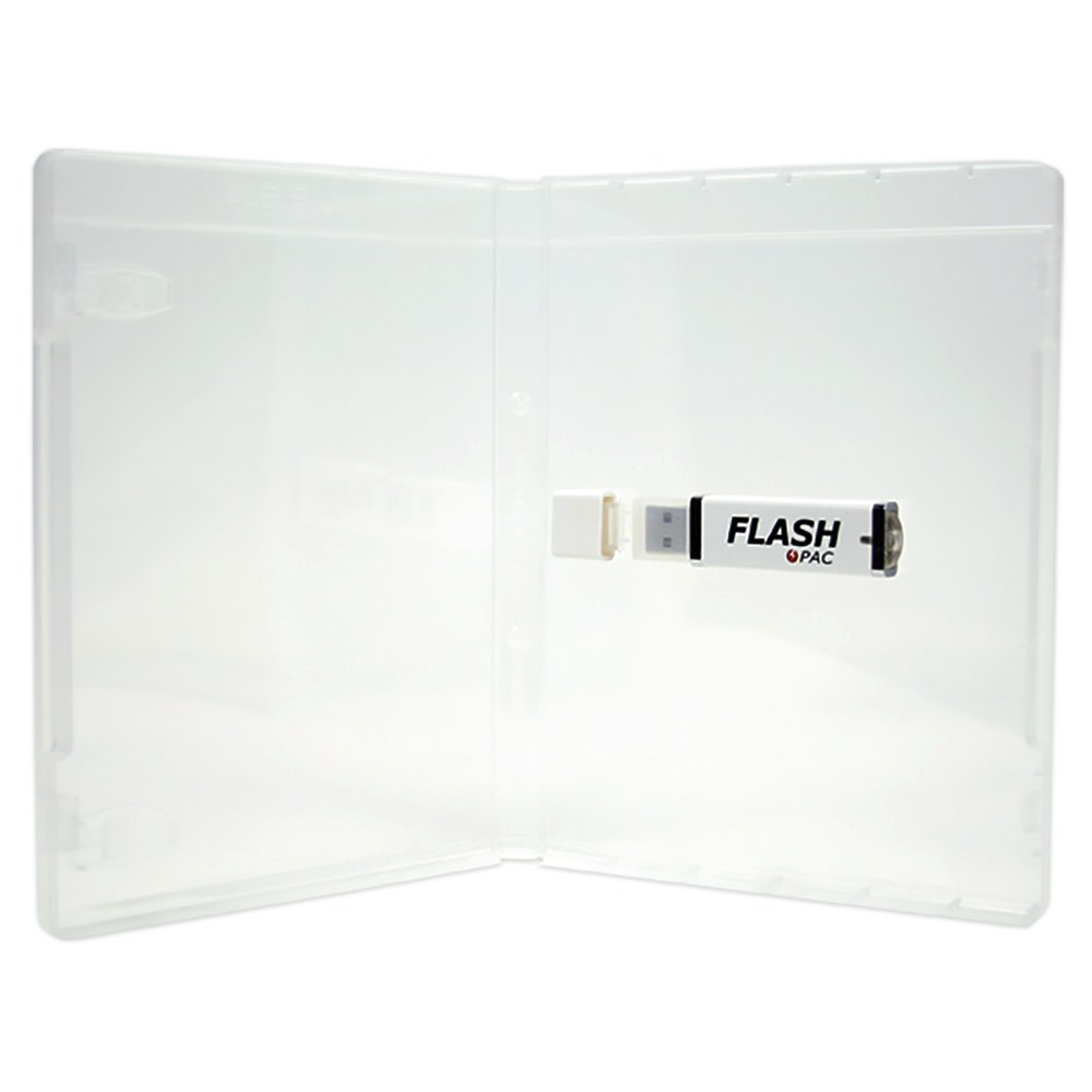 USDM Flash Pac? USB Flash Drive Case Super Clear (50 pack)