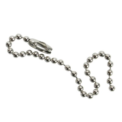 Silver Ball Chain for USB Drives
