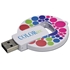 Medallion Circle Shaped USB Drive
