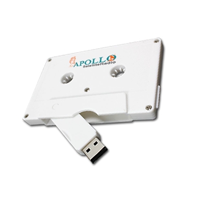 Mix Tape Cassette-Shaped USB Drive
