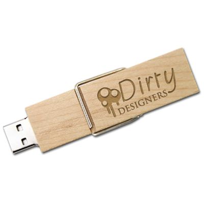 Clothespin Shaped USB Drive
