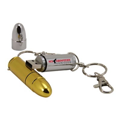 Slug Bullet-Shaped USB Drive
