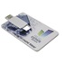 Flip Card Credit Card-Shaped 
