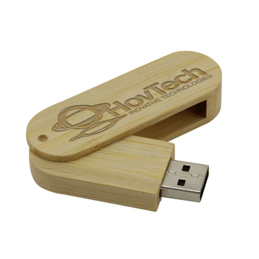 8Gb USB Gift for All Occasions Wood Flash Drive with Laser Engraving Enso 8Gb Bamboo USB Flash Drive with Rounded Corners