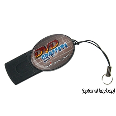 Luster Oval Shaped USB Drive
