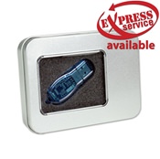 
Tin Box USB Case with Window