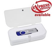 
Custom Small Magnetic Clear Plastic USB Box