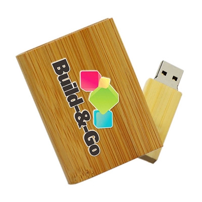 Publisher Wood Book USB Drive
