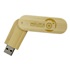 Bamboo Swivel USB Drive for Photographers
