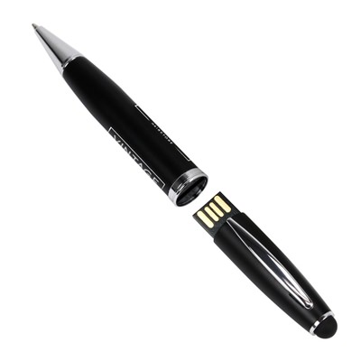 Custom Stealth Pen with Stylus
