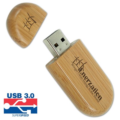 Bamboo Snap USB Drive
