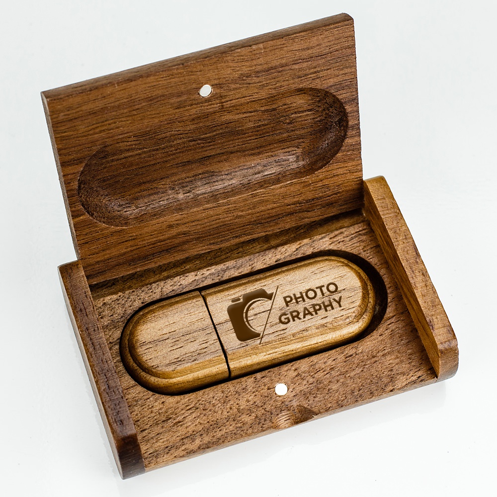 wooden usb boxes