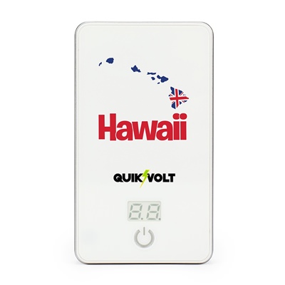 White Hawaii Islands 5000MD USB Mobile Charger
