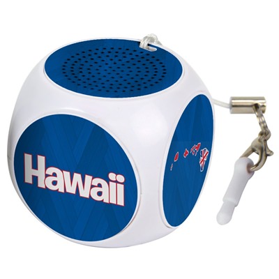White Hawaii Islands Cubio Mini Bluetooth® Speaker
