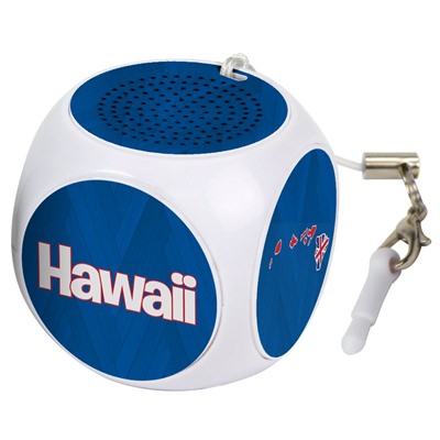 White Hawaii Islands Cubio Mini Bluetooth® Speaker
