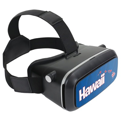 Black Hawaii Islands Virtual Reality Headset
