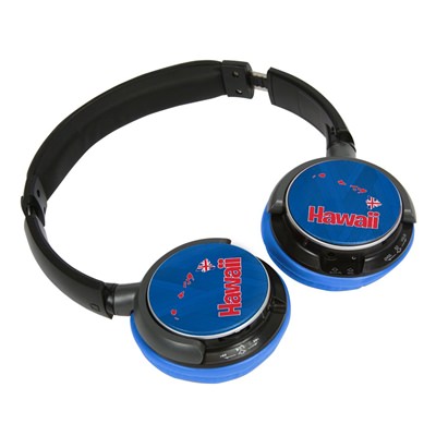 Black & Blue Hawaii Islands Sonic Jam Bluetooth® Headphones
