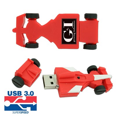 Racer - Race Car Shaped USB Drive
