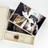 Linen Impression 4"x6" Photo Box with USB
