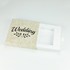 Linen Hidden Slide USB Box with USB
