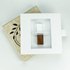 Linen Hidden Slide USB Box with USB
