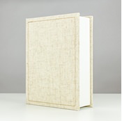 
Linen Splendor Photo Box for 4"x6" Photos