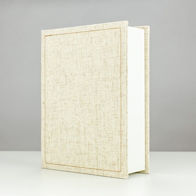 Linen Splendor Photo Box for 4"x6" Photos
