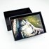 Black Leather Timeless Photo Box for 4"x6" Photos
