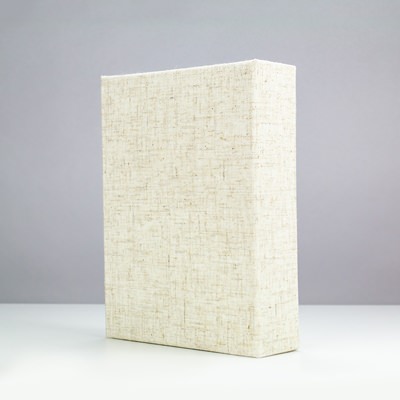 Linen Timeless Photo Box for 4"x6" Photos

