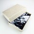 Linen Timeless Photo Box for 4"x6" Photos
