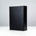 Black Leather Timeless Photo Box for 5"x7" Photos
