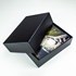Black Leather Timeless Photo Box for 5"x7" Photos
