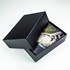 Black Leather Timeless Photo Box for 5"x7" Photos
