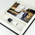 Black Leather Bespoke Video & Photo Box with USB for 4"x6" Photos
