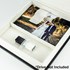 Black Leather Bespoke Custom Video and Photo Box for 5"x7" Photos
